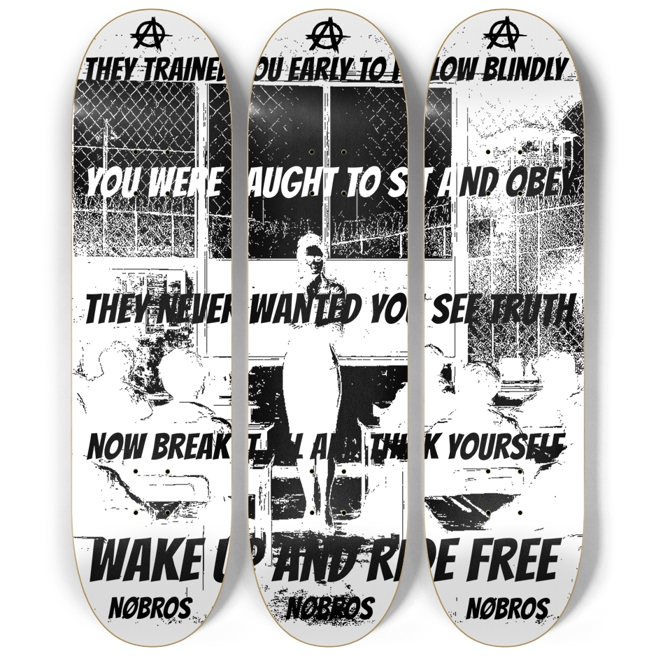 NØBROS - WAKE UP Skateboard Series