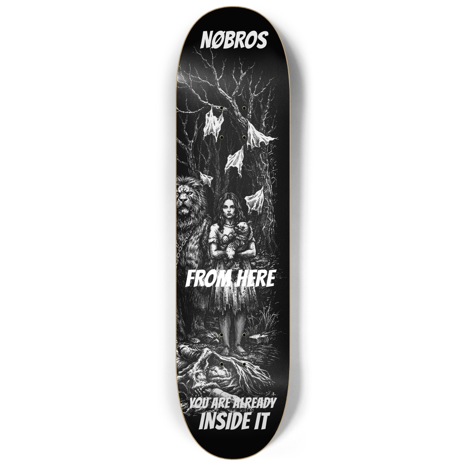 NØBROS - SOMEWHERE NOT SO FAR FROM HERE Skateboard Series