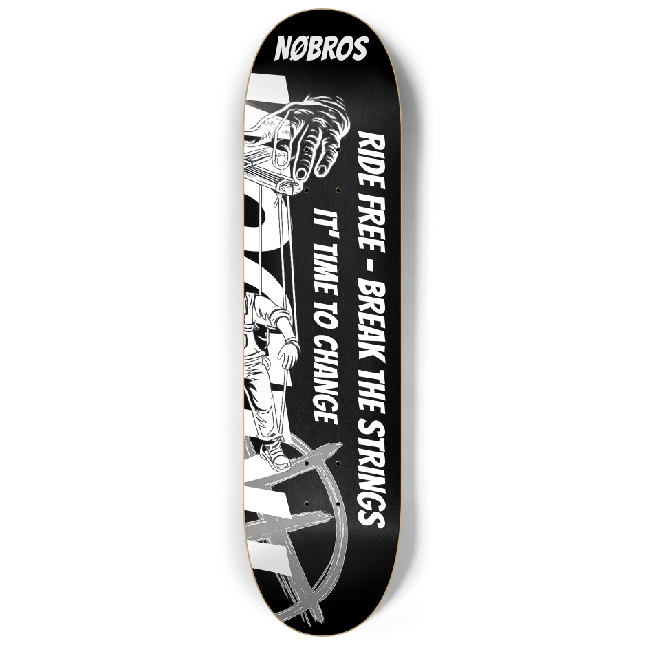 NØBROS - BREAK THE STRINGS Skateboard Series