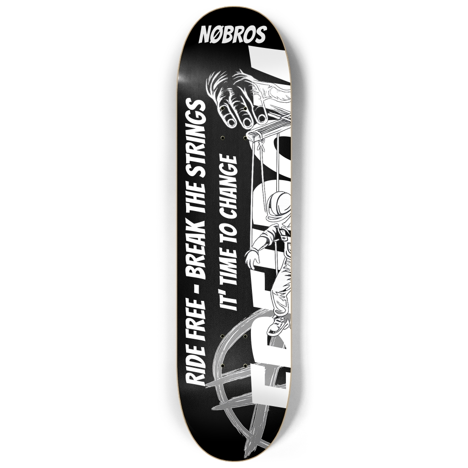 NØBROS - BREAK THE STRINGS Skateboard Series