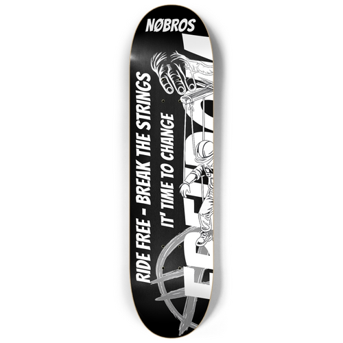 NØBROS - BREAK THE STRINGS Skateboard Series