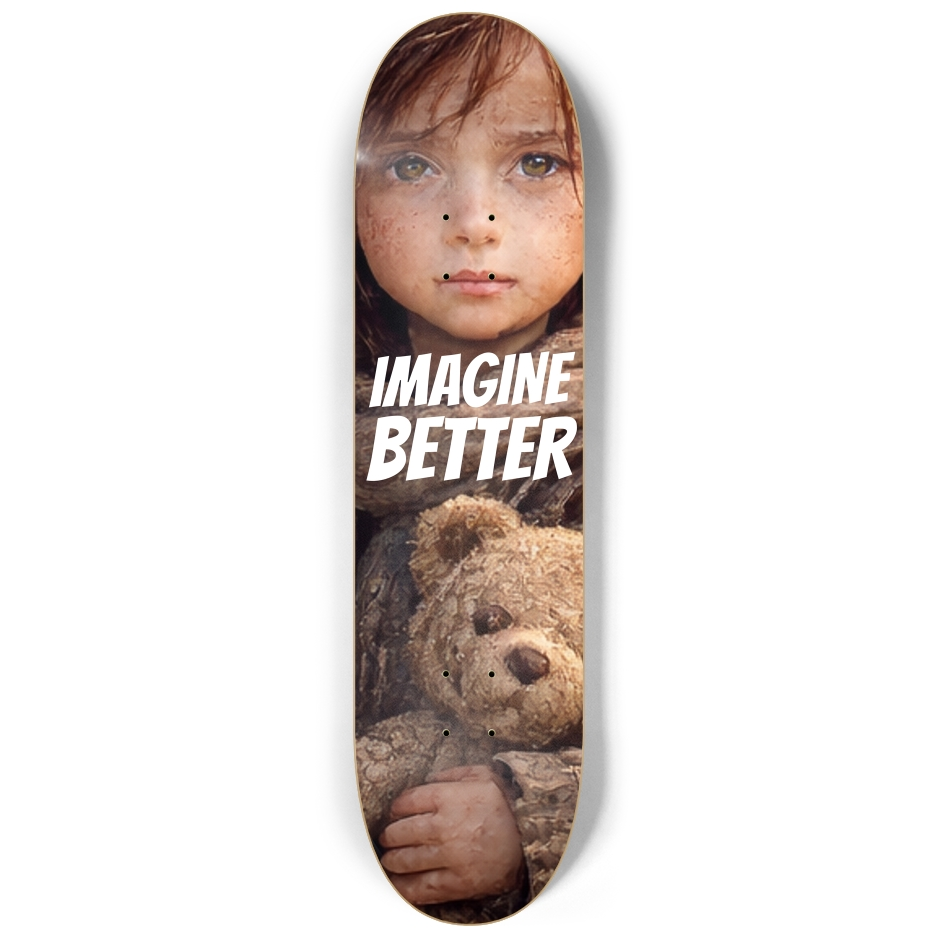 NØBROS -IMAGINE BETTER Skateboard Series