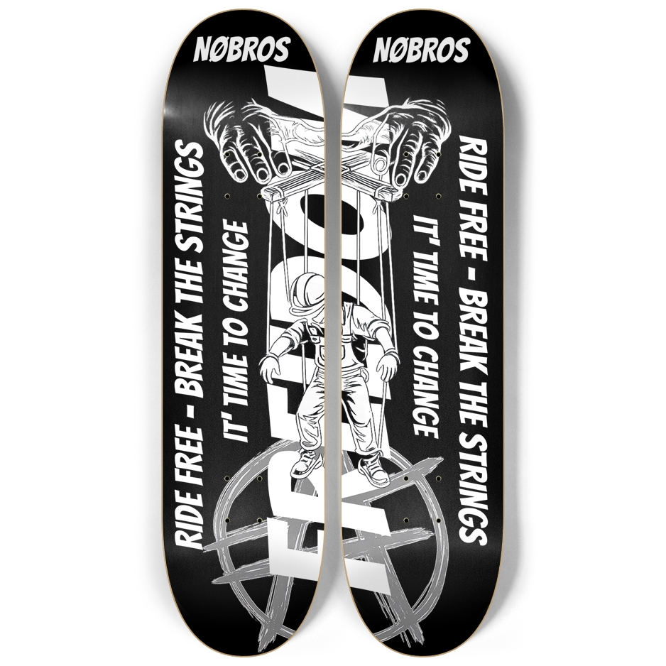 NØBROS - BREAK THE STRINGS Skateboard Series