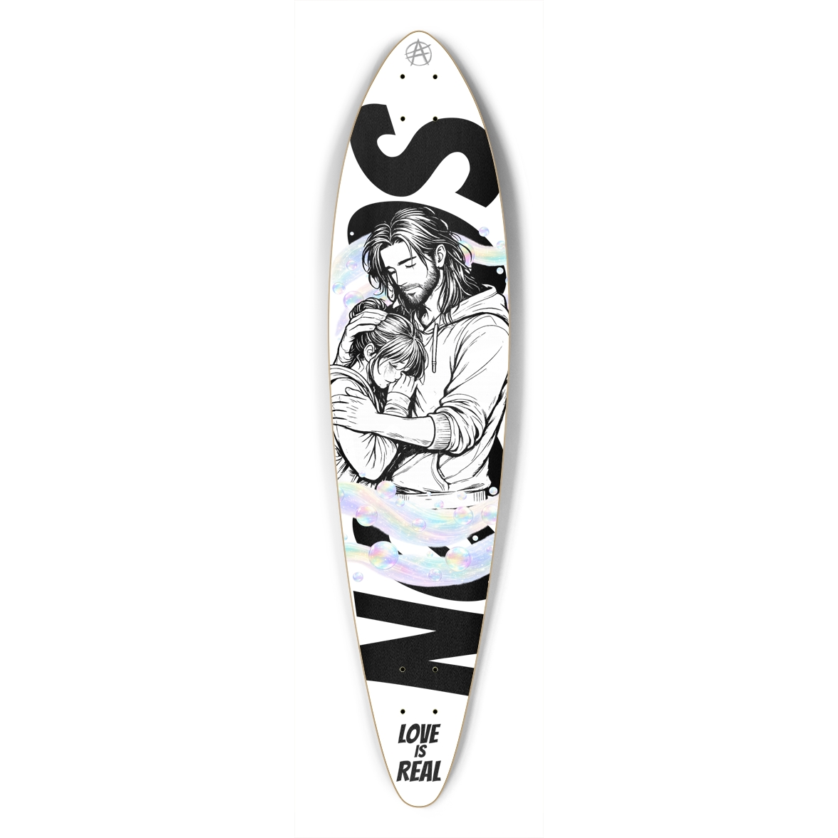 NØBROS - LOVE IS REAL Custom Longboard